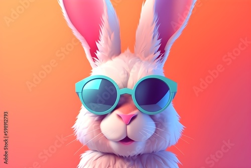 Enchanting Easter Extravaganza: Whimsical Bunny Wonderland - Adorable Rabbit & Baby Animal Pals, Springtime Holiday Vector Illustrations, Cute Cartoon Characters, Egg-ceptional Design Elements for Fun