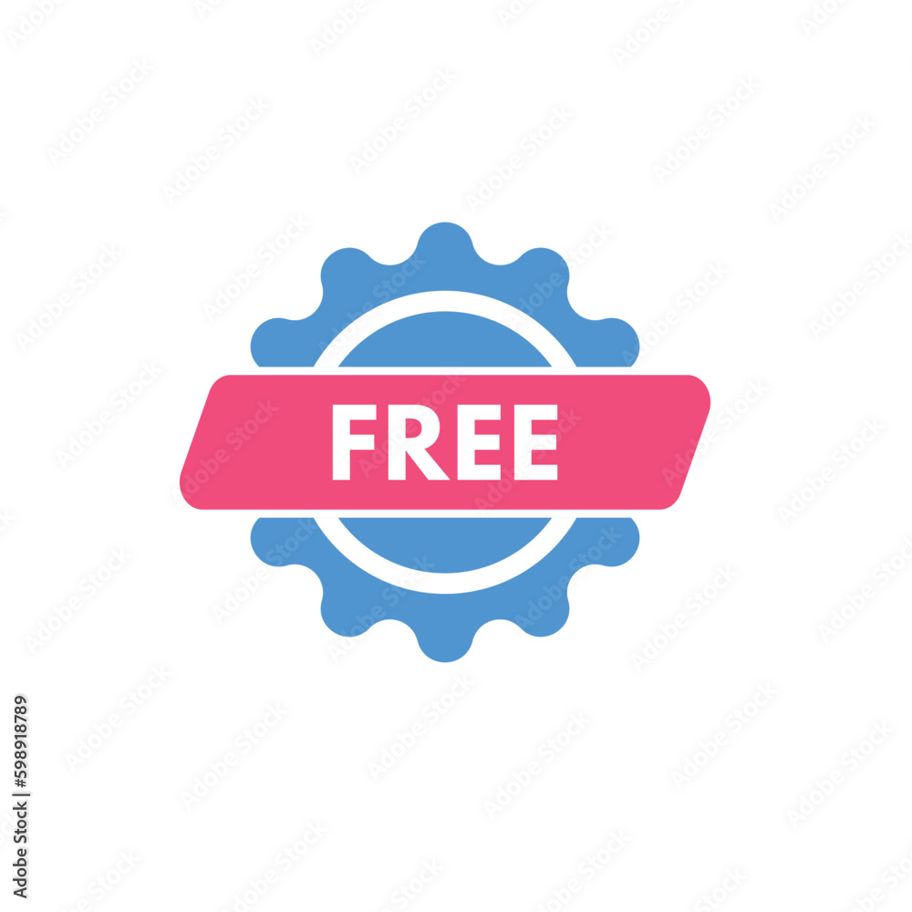 Free text Button. Free Sign Icon Label Sticker Web Buttons Free text Button. Free Sign Icon Label Sticker Web Buttons