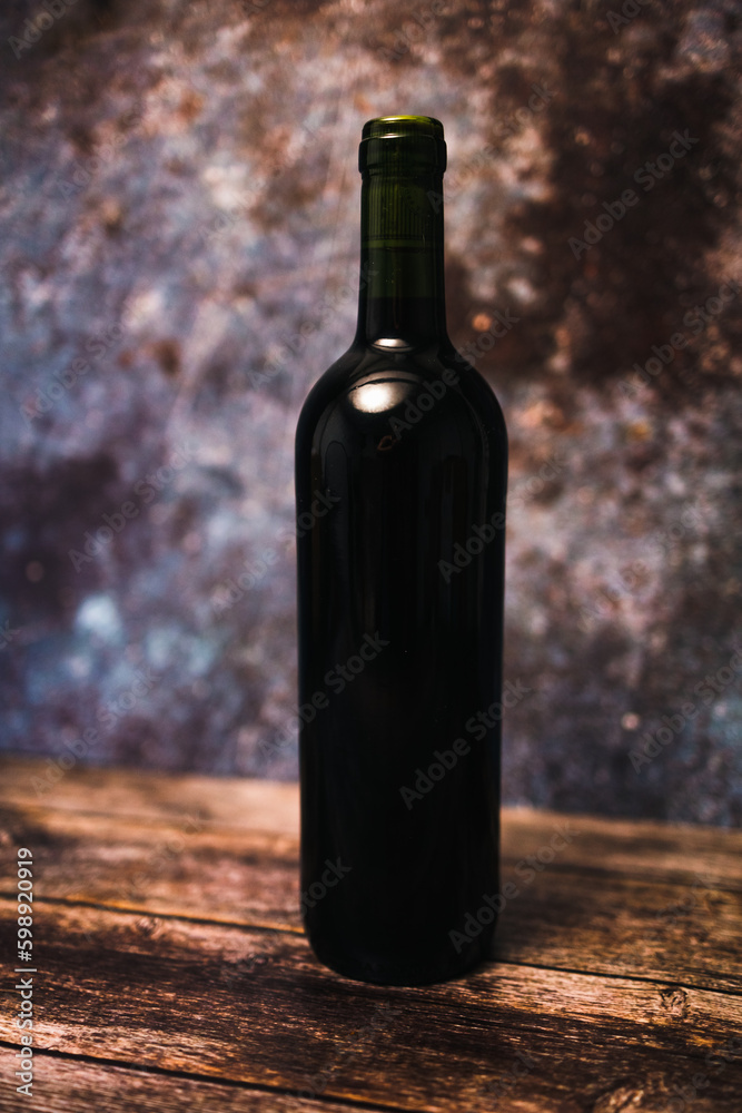 A Majestic Blend: Red Wine and the Beauty of Space