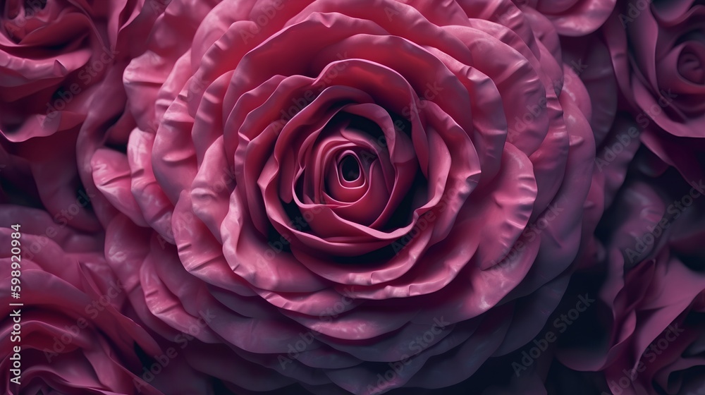 Pink Rose background, Image Ai Generated Pink Rose background, Image Ai Generated