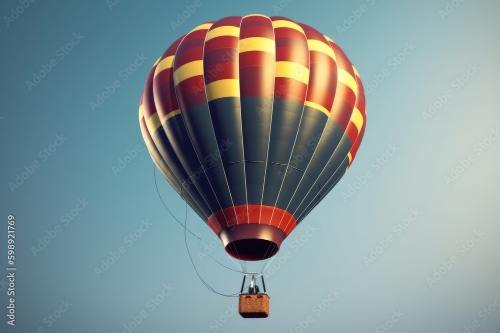 Fototapeta premium hot air balloons, ai generative