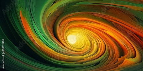 Abstract colorful liquid background graphics, wallpaper, banner, Generative AI