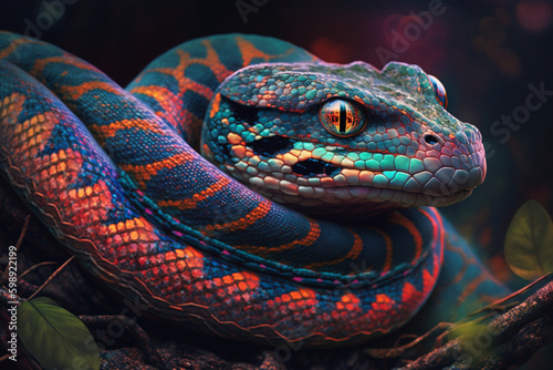 Colorful Python