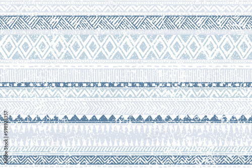 Ethnic vector seamless pattern. Tribal geometric background, boho motif, maya, aztec ornament illustration. rug textile print texture