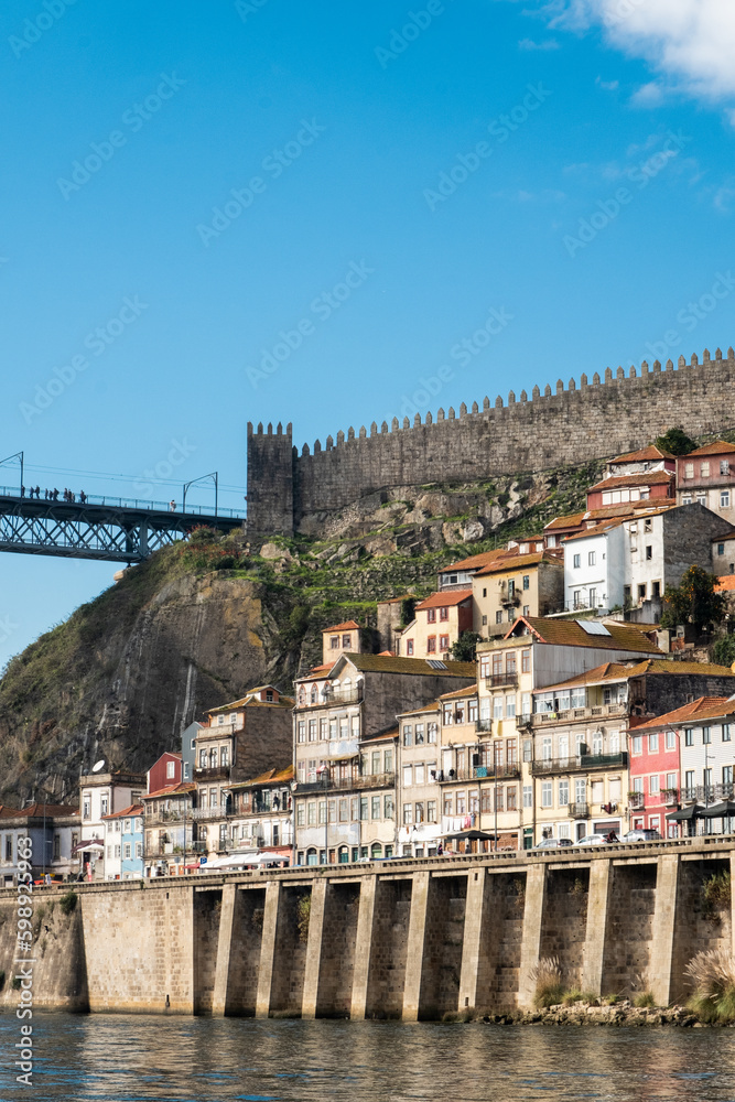 Obraz premium The city of porto in the north of Portugal