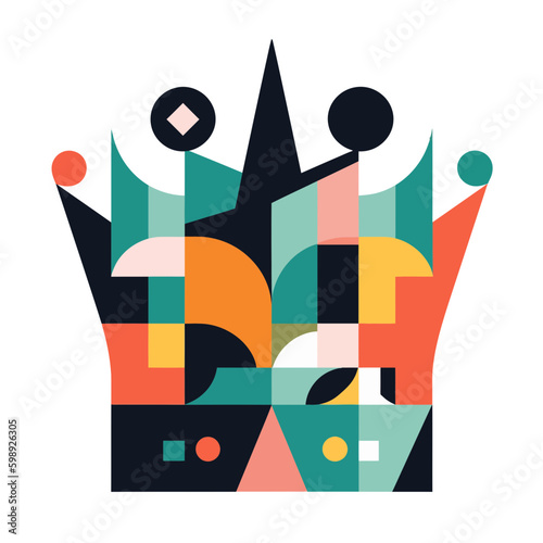 Cubist Logo Icon crown