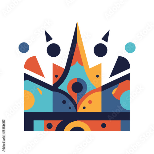 Cubist Logo Icon crown