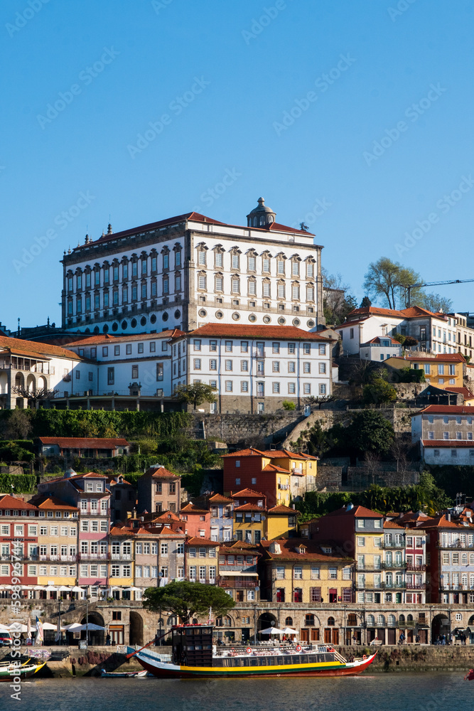 The city of porto in the north of Portugal
