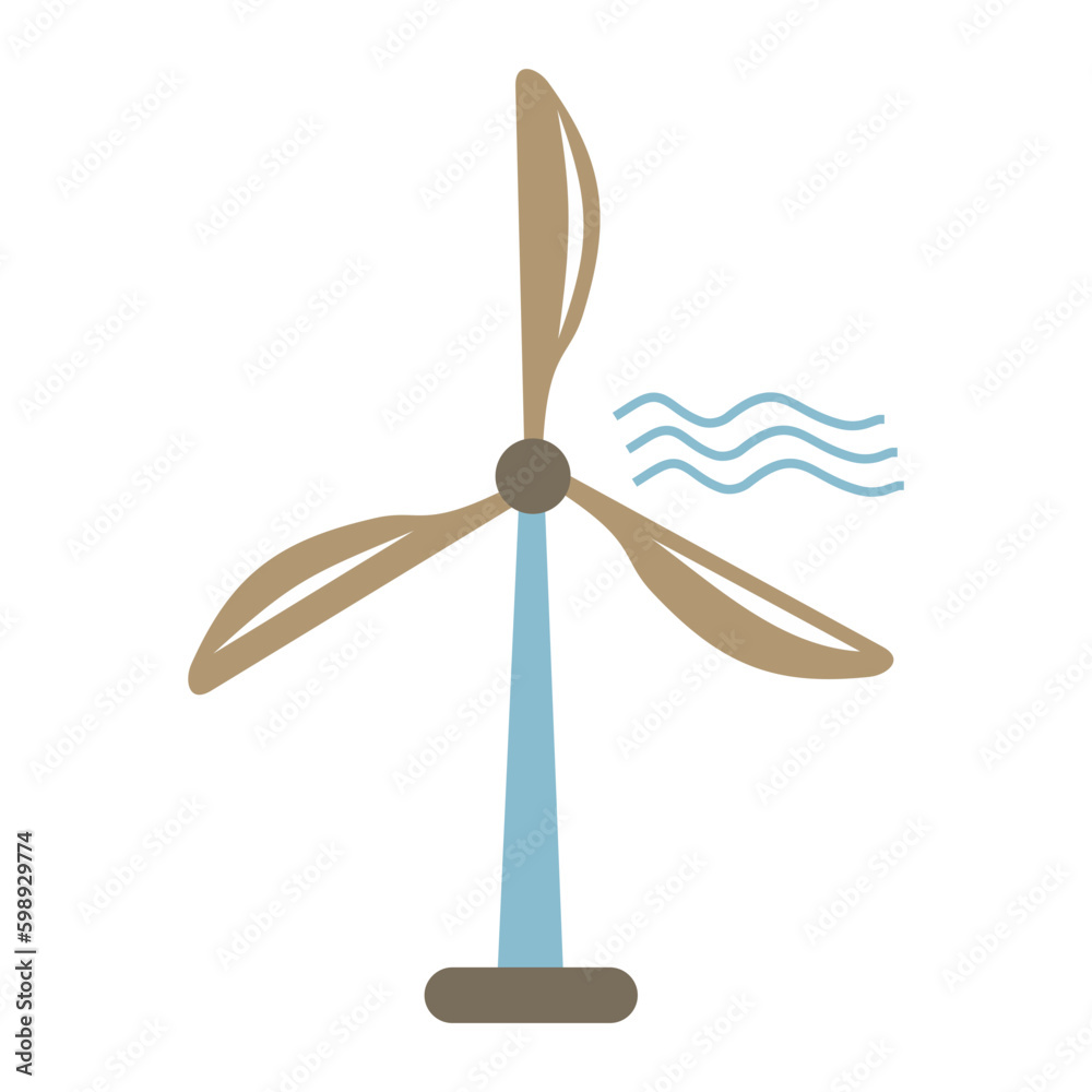 Windmill Illustration Windmill Illustration