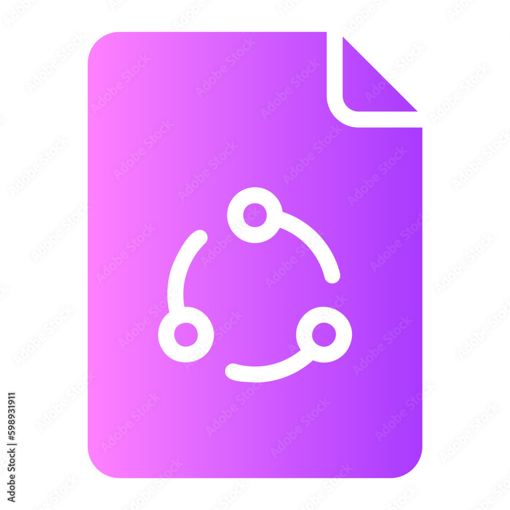 archive gradient icon