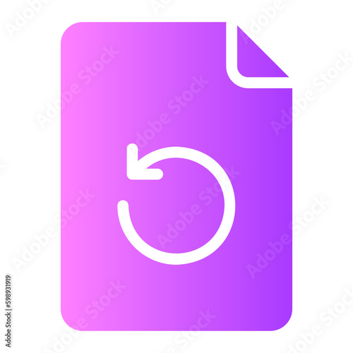 backup gradient icon