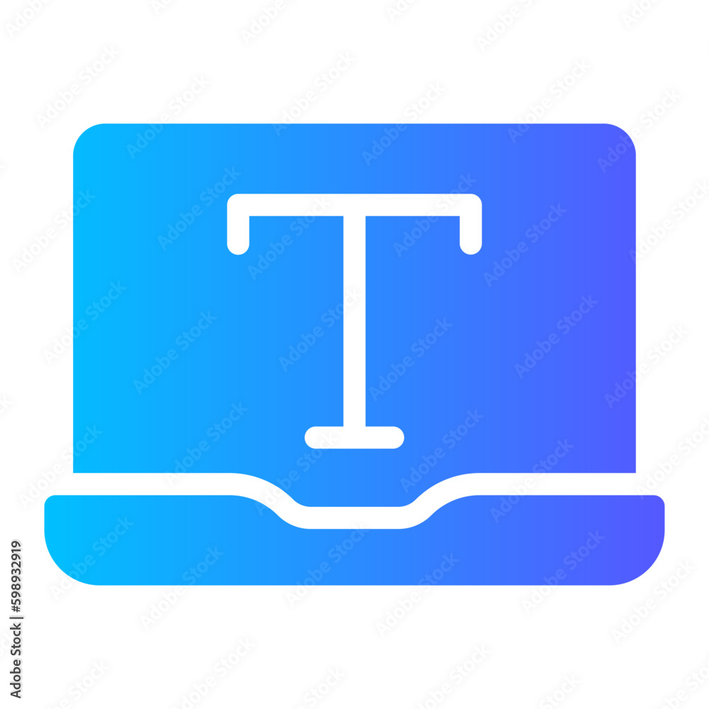 text gradient icon text gradient icon