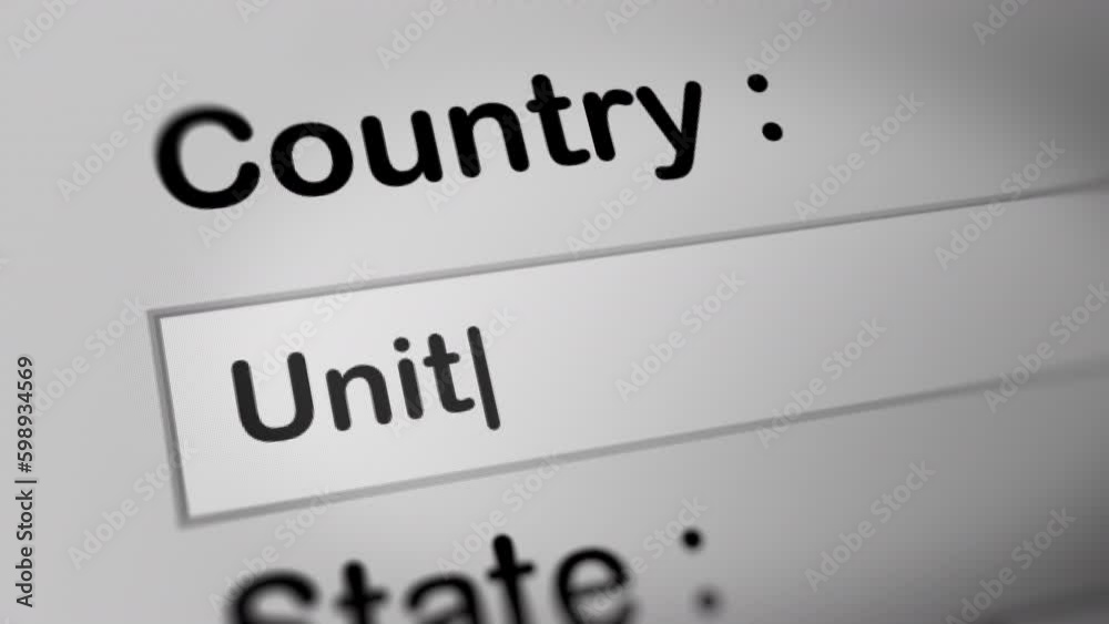 Animation of Someone Typing 