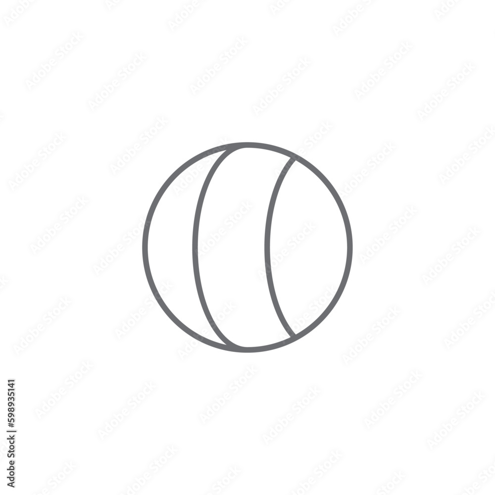 Sport Education icon with black outline style. football, ball, volleyball, basketball, baseball, soccer, exercise. Vector illustration Sport Education icon with black outline style. football, ball, volleyball, basketball, baseball, soccer, exercise. Vector illustration