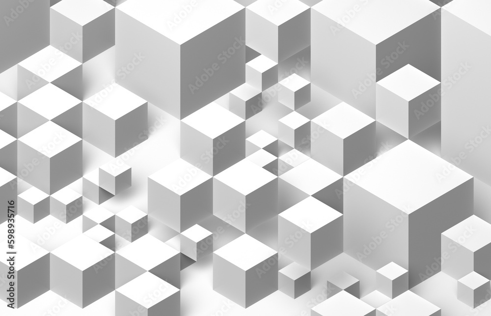 Cube Abstract Background Image (Isometric) Cube Abstract Background Image (Isometric)