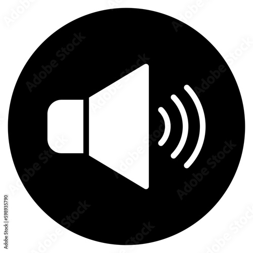volume glyph icon