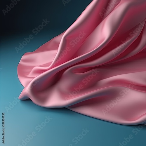 Abstract Silk background Pastel, Ai Generative