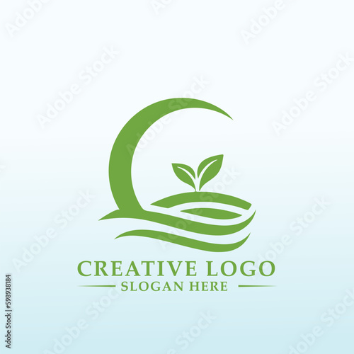 Design a modern logo for our farm