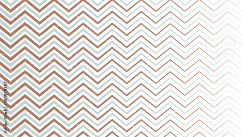Watercolor brown and pink stripes background, chevron. Vector concept