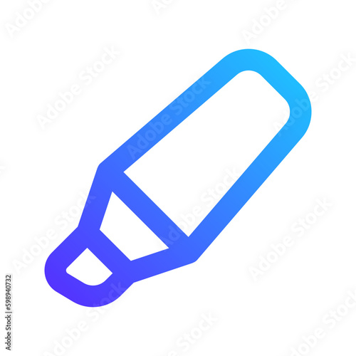 highlighter gradient icon