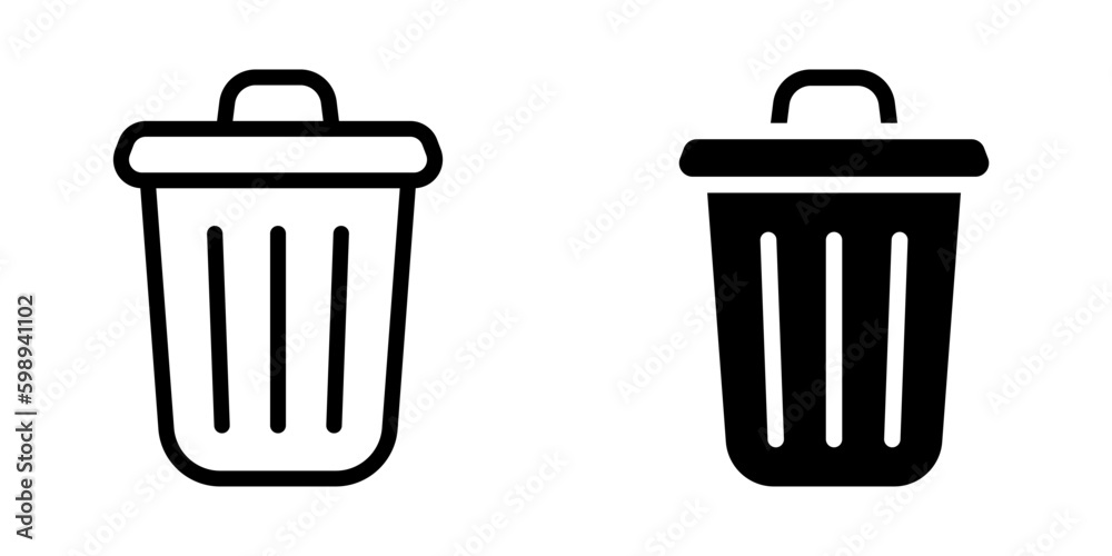 Delete icon. sign for mobile concept and web design. vector illustration Delete icon. sign for mobile concept and web design. vector illustration
