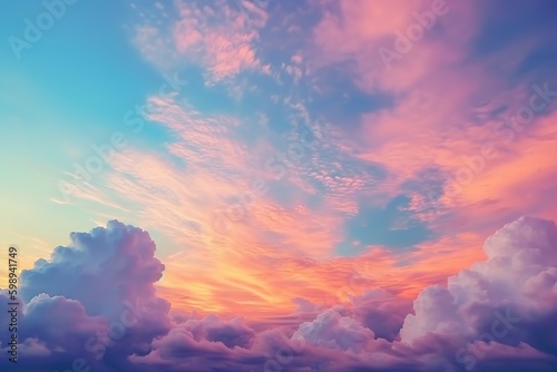 sunset sky background