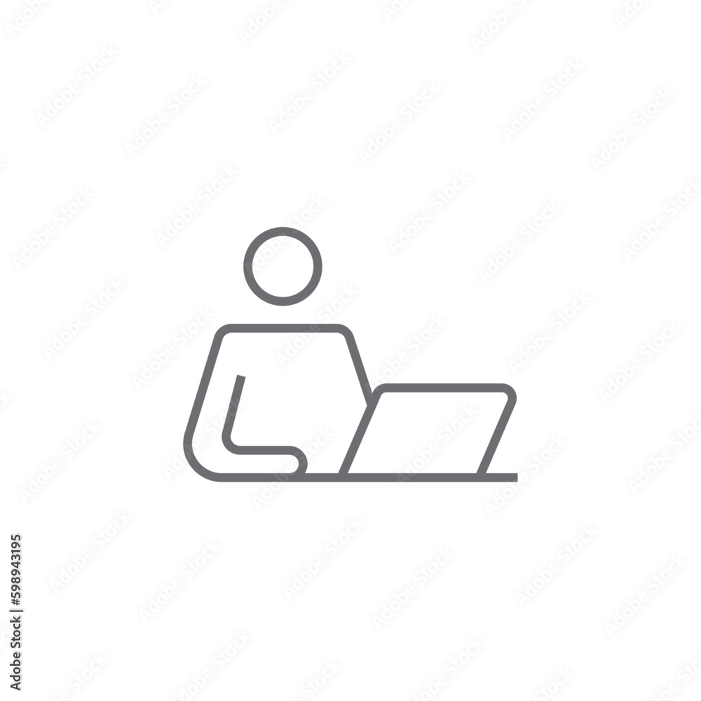 Crisis Consultant Crisis management icon with black outline style. person, service, recession, problem, solution, depression, consulting. Vector illustration Crisis Consultant Crisis management icon with black outline style. person, service, recession, problem, solution, depression, consulting. Vector illustration
