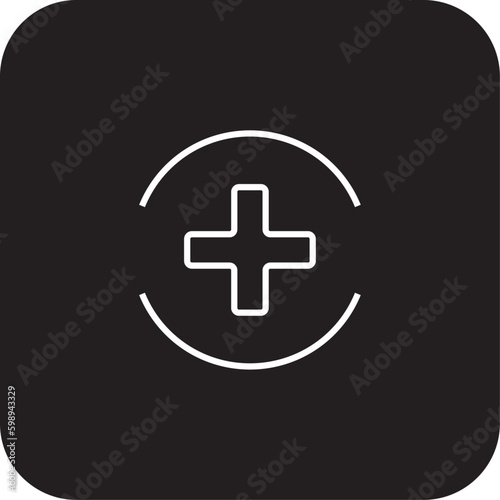 Recovery Crisis management icon with black filled line style. data, repair, restore, recover, regeneration. Vector illustration