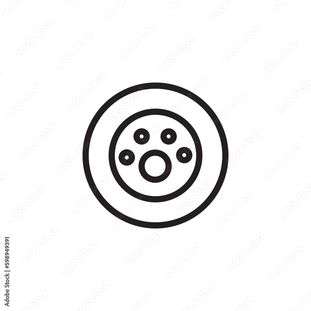 Shop Store Cage Outline Icon Shop Store Cage Outline Icon