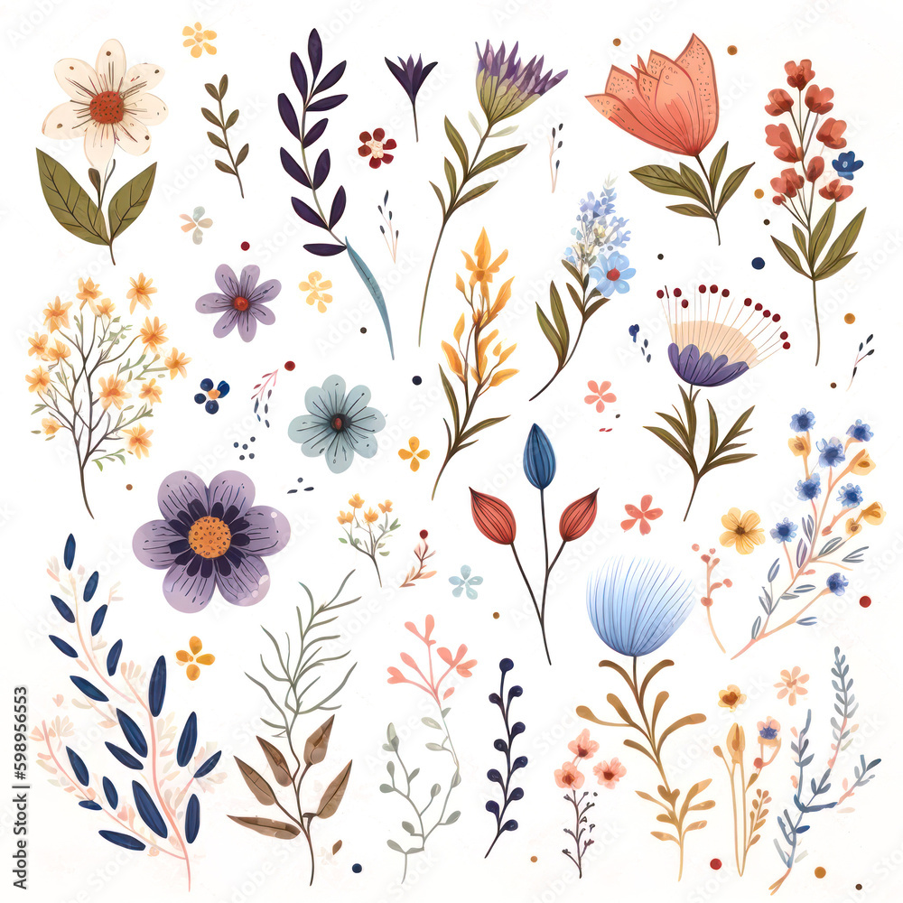 seamless pattern with flowers seamless pattern with flowers