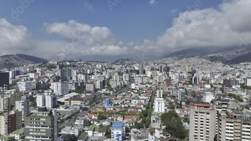 Quito, Ecuador Aerial Drone Flyover | Stock 4K ProRes HDR drone footage of the Ecuadorian capital city