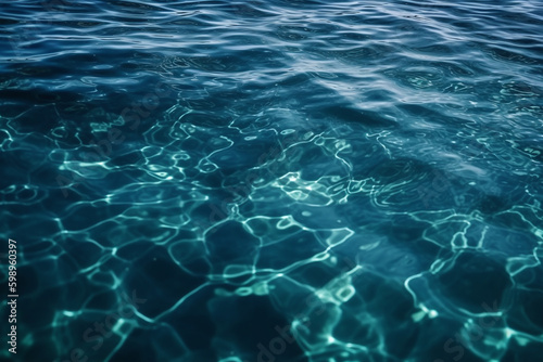 Fond d'écran d'une eau cristalline » IA générative