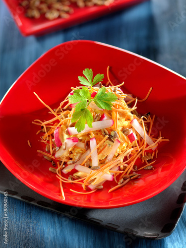 Karotten-Apfel-Salat