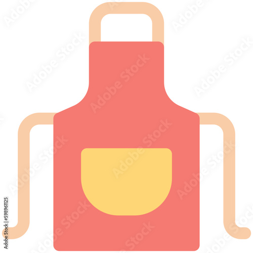 apron flat icon