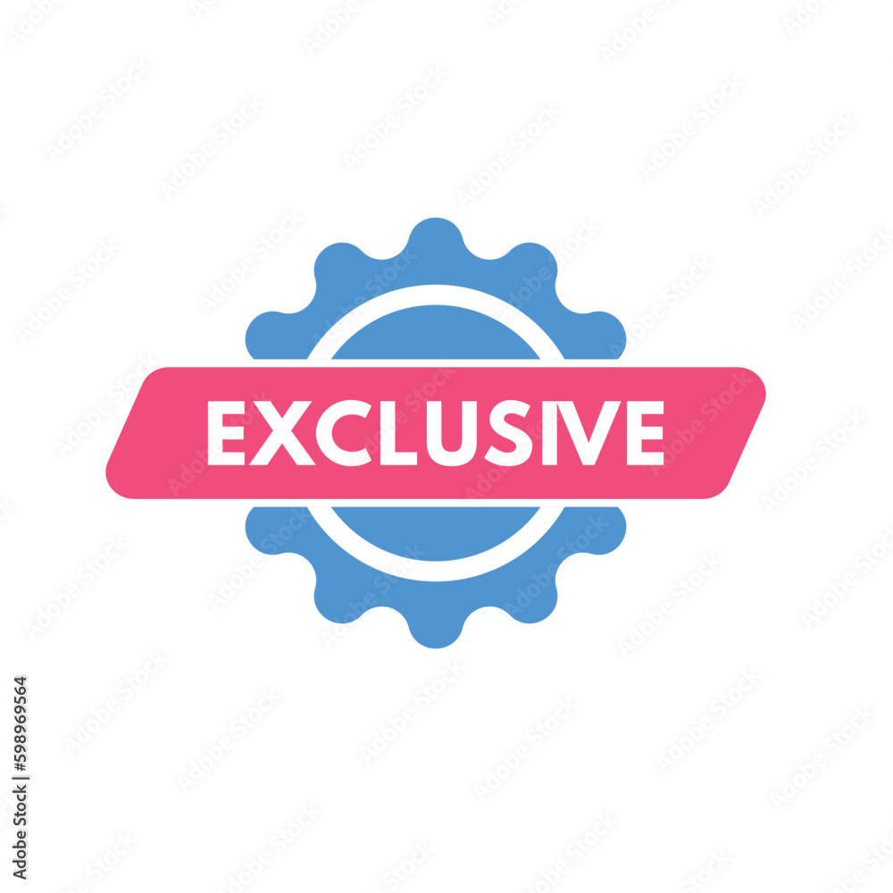 Exclusive text Button. Exclusive Sign Icon Label Sticker Web Buttons
Exclusive text Button. Exclusive Sign Icon Label Sticker Web Buttons