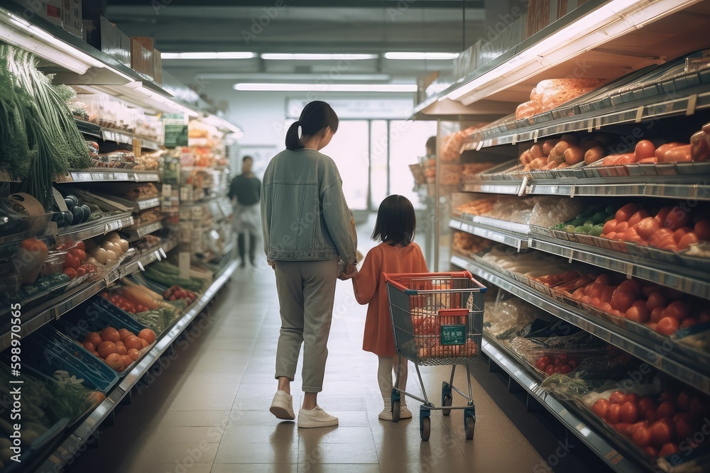 The Joy of Shopping Together: Parents and Child Outing by Generative AI
