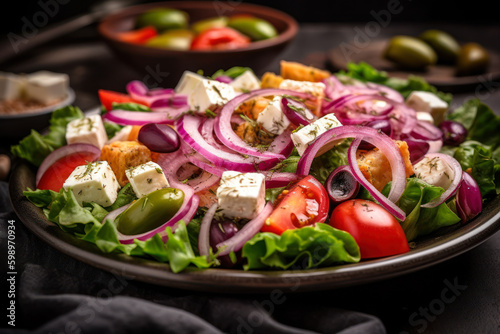 freshness greek salad generative ai