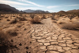 dry cracked earth, drought generative ai
