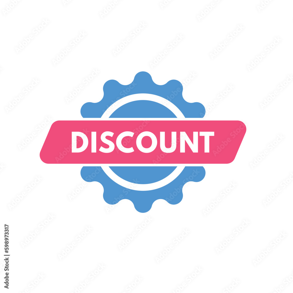 Discount text Button. Discount Sign Icon Label Sticker Web Buttons Discount text Button. Discount Sign Icon Label Sticker Web Buttons