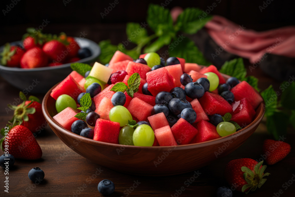 berry summer salad generative ai berry summer salad generative ai