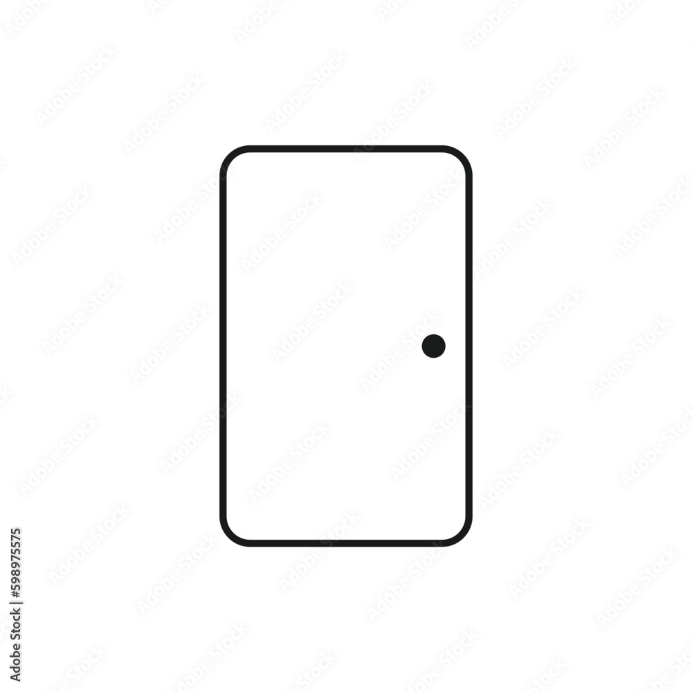 Exit vector icon. Door flat sign design. Door vector icon. Door symbol pictogram. Door line icon. UX UI icon Exit vector icon. Door flat sign design. Door vector icon. Door symbol pictogram. Door line icon. UX UI icon