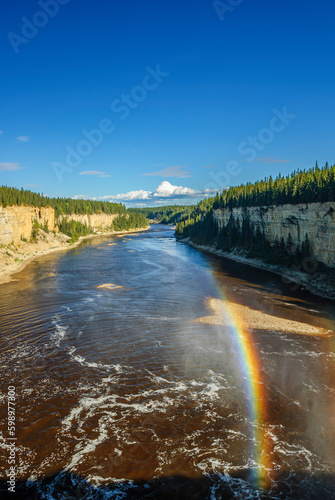 Rainbow, Alexandra Falls