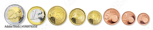 Euro Münzen euro coins photo