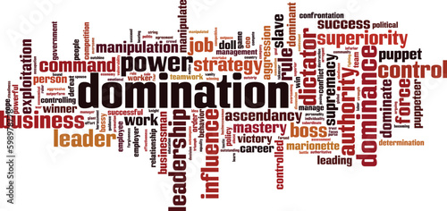 Domination word cloud