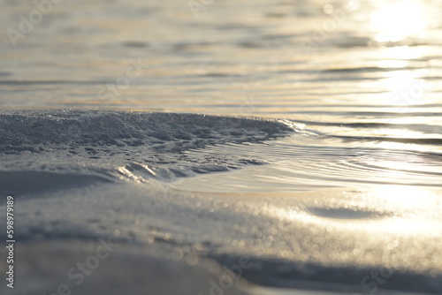 footprints in the sand
