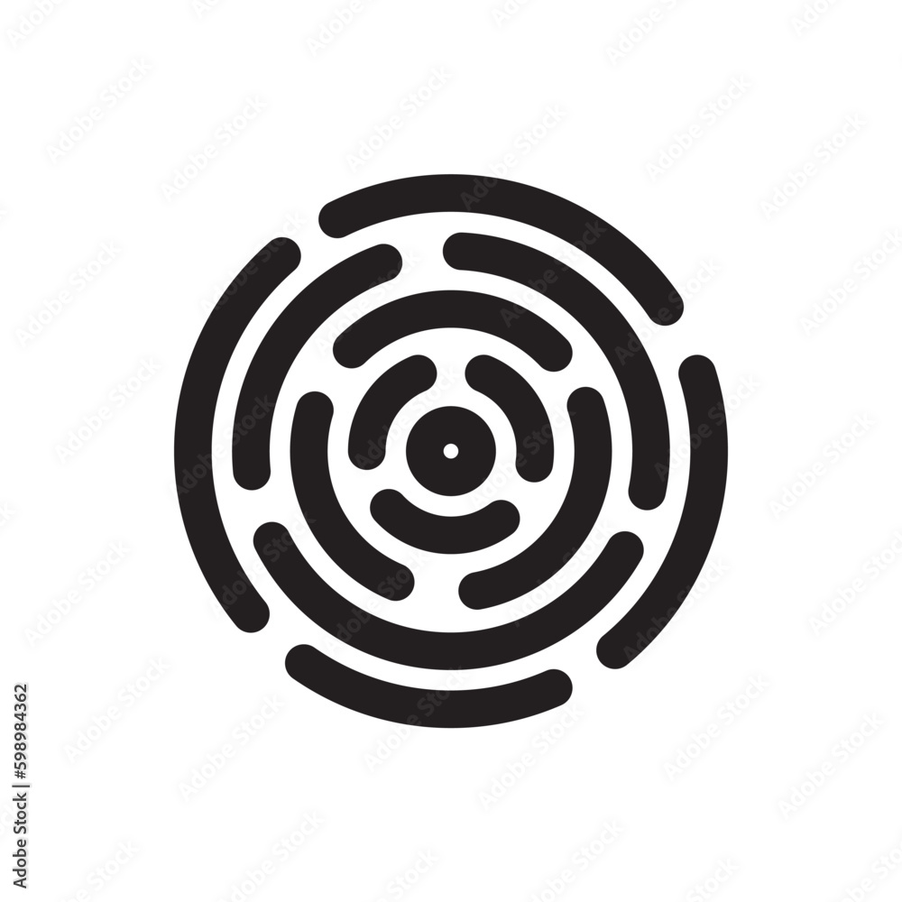 Scan vector icon. Fingerprint vector icon. Finger print flat sign design. Linear thumbprint sign. Illustration of authentication symbol. UX UI Scan vector icon. Fingerprint vector icon. Finger print flat sign design. Linear thumbprint sign. Illustration of authentication symbol. UX UI