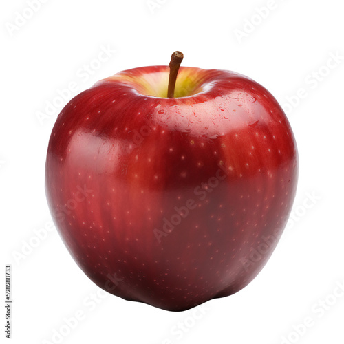 red apple isolated PNG