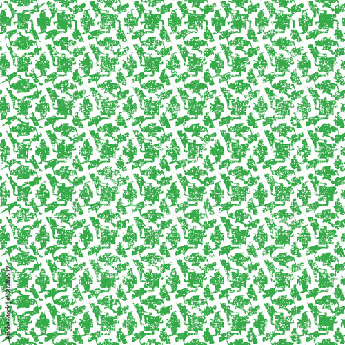 Seamless abstract Spotty Graphic Motif Bleached Effect Textured Background. Seamless Pattern. Abstract grunge green texture white background patterns.