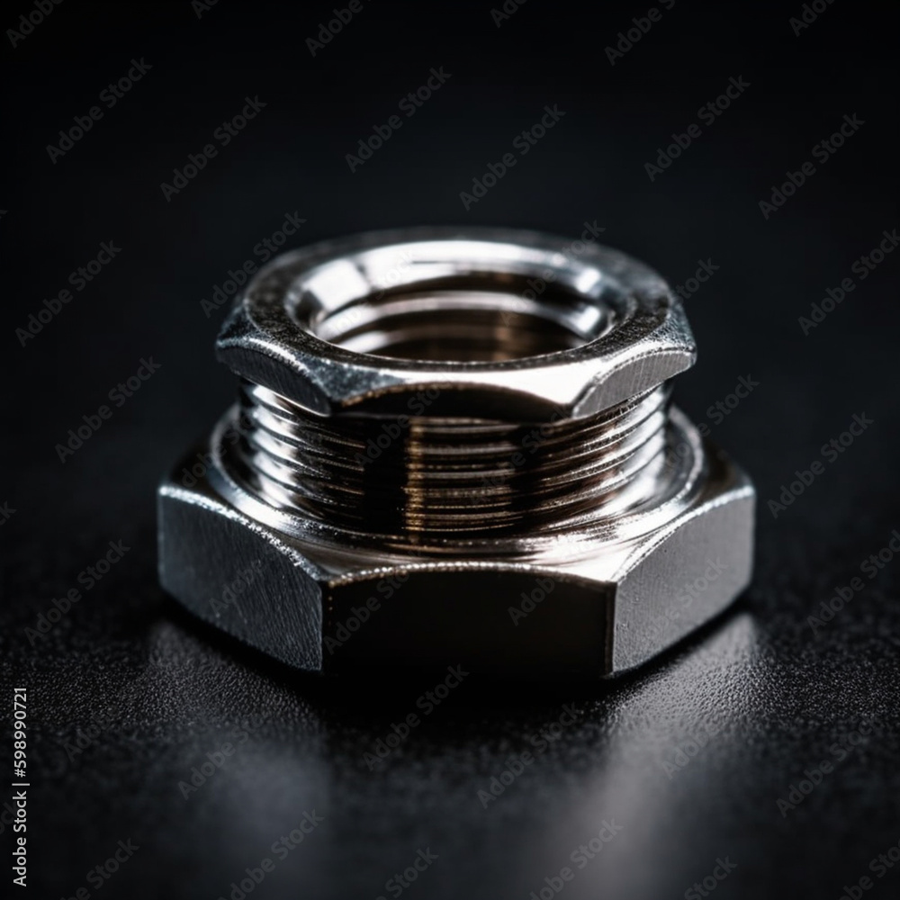 hex flange nut generative IA hex flange nut generative IA