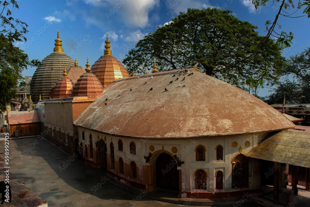 Kamakhya Temple: Sacred Hindu Shrine in Assam, India. Kamakhya Temple - Sacred Place of Worship in India.